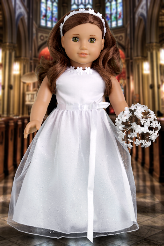 american girl doll wedding